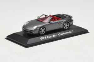 Porsche 911 997 Turbo Cabriolet Grey Metallic Minichamps 1:43 WAP02015216 Métal — image 2 sur 5