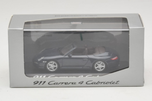 Porsche 911 997 Carrera 4 Cabriolet Bleu Foncé Minichamps 1:43 WAP02015216-P1 Métal — image 4 sur 4