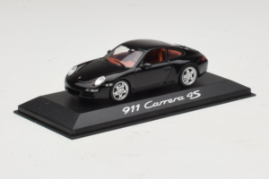 Porsche 911 997 Carrera 4S Noir Minichamps 1:43 WAP02010116 Métal — image 2 sur 4