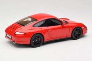 Porsche 911 997 Carrera 4S Rouge Norev 1:18 187510 Métal — image 3 sur 8