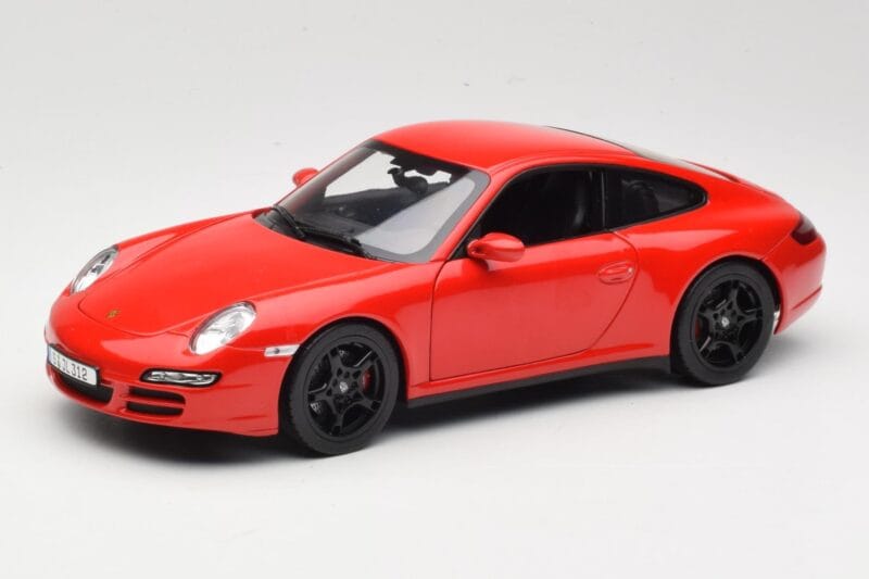 Porsche 911 997 Carrera 4S Rouge Norev 1:18 187510 Métal