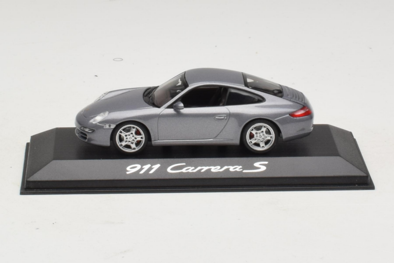 Porsche 911 997 Carrera S Grey Metallic Minichamps 1:43 WAP02011615-P1 Métal