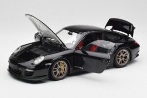 Porsche 911 997 GT2 RS Noir & Argent Roues Minichamps 1:18 100069401 Métal — image 2 sur 8