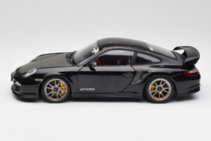 Porsche 911 997 GT2 RS Noir & Argent Roues Minichamps 1:18 100069401 Métal — image 4 sur 8