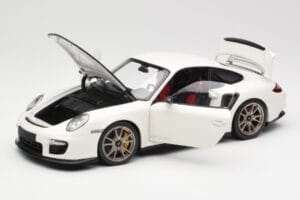 Porsche 911 997 GT2 RS Blanc Minichamps 1:18 100069400 Métal — image 2 sur 8