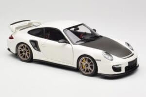 Porsche 911 997 GT2 RS Blanc Minichamps 1:18 100069400 Métal — image 6 sur 8