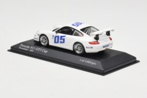 Porsche 911 997 GT3 Cup #5 Presentation 2005 Minichamps 1:43 400056400 Métal — image 3 sur 4