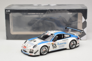 Porsche 911 997 GT3 R #53 Muhlner Motorsport P-Y. Vannelet / U. Peyroles Class Winners 24 Hours of Spa 2010 Minichamps 1:18 1 — image 6 sur 6