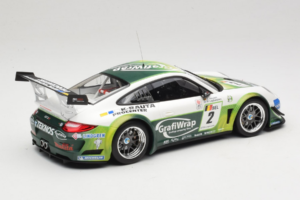 Porsche 911 997 GT3 R #2 Prospeed Competition B. Heylen / P. Lappalainen FIA GT3 2011 Minichamps 1:18 151118902 Métal — image 2 sur 6