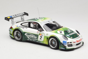 Porsche 911 997 GT3 R #2 Prospeed Competition B. Heylen / P. Lappalainen FIA GT3 2011 Minichamps 1:18 151118902 Métal — image 4 sur 6