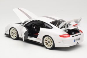 Porsche 911 997 GT3 RS 4.0 Blanc Bburago 1:18 18-11036 Métal — image 5 sur 8