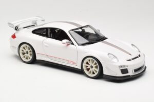 Porsche 911 997 GT3 RS 4.0 Blanc Bburago 1:18 18-11036 Métal — image 6 sur 8