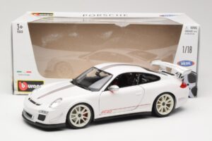 Porsche 911 997 GT3 RS 4.0 Blanc Bburago 1:18 18-11036 Métal — image 8 sur 8