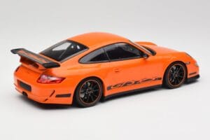 Porsche 911 997 GT3 RS Orange Minichamps 1:18 155062122 Métal — image 2 sur 6
