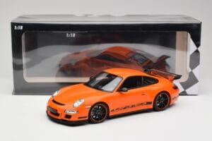 Porsche 911 997 GT3 RS Orange Minichamps 1:18 155062122 Métal — image 6 sur 6