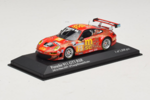 Porsche 911 997 GT3 RSR #75 O. Young / P. Hesnault 24 Hours of Le Mans 2009 Minichamps 1:43 400096975 Métal — image 2 sur 4