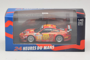 Porsche 911 997 GT3 RSR #75 O. Young / P. Hesnault 24 Hours of Le Mans 2009 Minichamps 1:43 400096975 Métal — image 4 sur 4