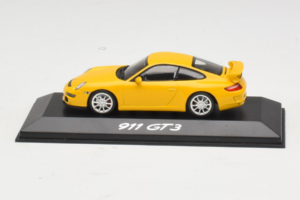 Porsche 911 997 GT3 Jaune Minichamps 1:43 WAP02012116 Métal