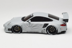 Porsche 911 997 Liberty Walk Gris GT Spirit 1:18 GT126 Résine — image 3 sur 6