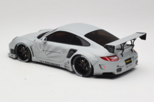 Porsche 911 997 Liberty Walk Gris GT Spirit 1:18 GT126 Résine — image 5 sur 6