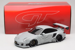Porsche 911 997 Liberty Walk Gris GT Spirit 1:18 GT126 Résine — image 6 sur 6