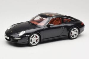 Porsche 911 997 Targa Noir Norev 1:18 187506 Métal