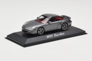 Porsche 911 997 Turbo Anthracite Grey Minichamps 1:43 WAP0200010A Métal — image 2 sur 4