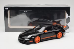 Porsche 911 997.1 GT3 RS Noir Minichamps 1:18 155062121 Métal — image 6 sur 6