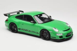 Porsche 911 997.1 GT3 RS Vert Minichamps 1:18 155062124 Métal — image 4 sur 6
