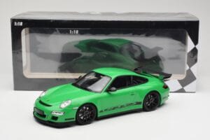 Porsche 911 997.1 GT3 RS Vert Minichamps 1:18 155062124 Métal — image 6 sur 6