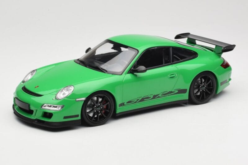 Porsche 911 997.1 GT3 RS Vert Minichamps 1:18 155062124 Métal