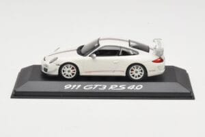 Porsche 911 997.2 GT3 RS 4.0 Blanc Minichamps 1:43 WAP0200010C Métal