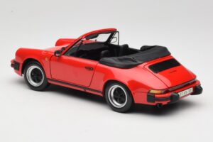 Porsche 911 SC Cabriolet Rouge Minichamps 1:18 100063030 Métal — image 7 sur 8