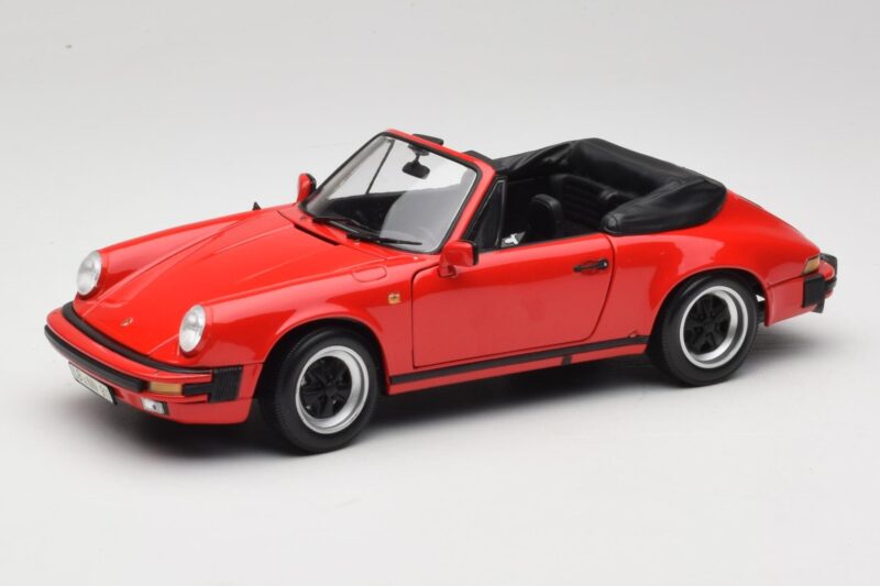 Porsche 911 SC Cabriolet Rouge Minichamps 1:18 100063030 Métal