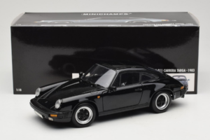 Porsche 911 Carrera 3.2 Noir Minichamps 1:18 100063060-R1 Métal — image 8 sur 8