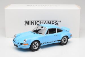 Porsche 911 Carrera RSR Bleu & Noir Minichamps 1:18 107065021 Métal — image 6 sur 6