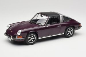 Porsche 911 E Targa Violet Norev 1:18 187644 Métal — image 2 sur 7