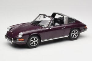 Porsche 911 E Targa Violet Norev 1:18 187644 Métal