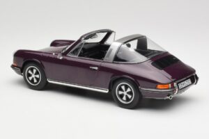 Porsche 911 E Targa Violet Norev 1:18 187644 Métal — image 6 sur 7