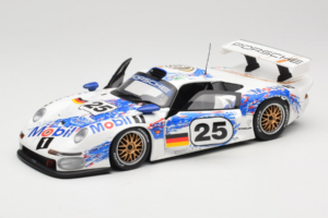 Porsche 911 GT1 #25 H. Stuck / T. Boutsen / B. Wollek 24 Hours of Le Mans 1996 UT Models 1:18 180966625 Métal — image 2 sur 8