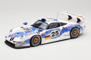 Porsche 911 GT1 #25 H. Stuck / T. Boutsen / B. Wollek 24 Hours of Le Mans 1996 UT Models 1:18 180966625 Métal