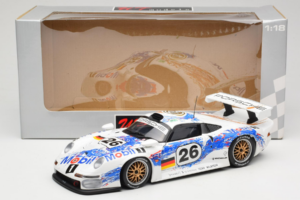 Porsche 911 GT1 #26 K. Wendlinger / Goody / Y. Dalmas 24 Hours of Le Mans 1996 UT Models 1:18 180966626 Métal — image 8 sur 8