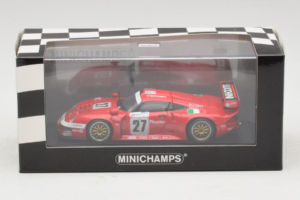 Porsche 911 GT1 #27 BMS Scuderia Italia 24 Hours of Le Mans 1997 Minichamps 1:43 430976627 Métal — image 4 sur 4