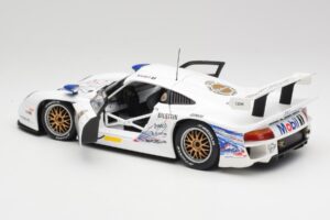 Porsche 911 GT1 #6 T. Boutsen / H-J. Stuck 1997 UT Models 1:18 39720 Métal — image 5 sur 8