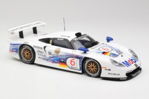 Porsche 911 GT1 #6 T. Boutsen / H-J. Stuck 1997 UT Models 1:18 39720 Métal — image 6 sur 8
