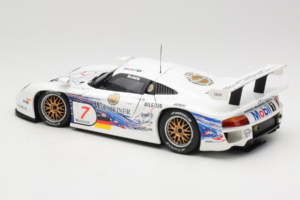 Porsche 911 GT1 #7 Y. Dalmas / R. Wollek FIA GT Championship 1997 UT Models 1:18 39721 Métal — image 7 sur 8