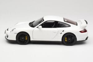 Porsche 911 GT2 997.1 Blanc Norev 1:18 187572 Métal — image 4 sur 8