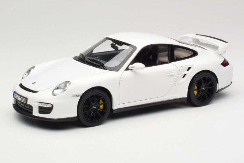 Porsche 911 GT2 997.1 Blanc Norev 1:18 187572 Métal