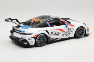 Porsche 911 GT3 Cup 992 #14 R. de Haan Oschersleben GP 2024 IXO 1:18 18RMC219 Métal — image 2 sur 6
