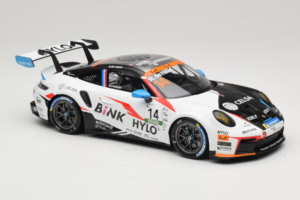 Porsche 911 GT3 Cup 992 #14 R. de Haan Oschersleben GP 2024 IXO 1:18 18RMC219 Métal — image 4 sur 6